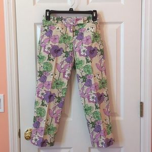 Ann Taylor Loft Pants- Floral